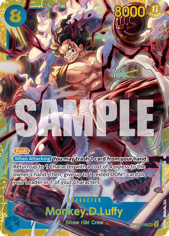 Monkey.D.Luffy (118) [A Fist of Divine Speed] Bandai