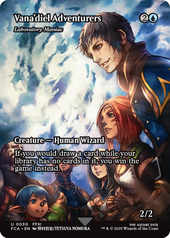Vana'diel Adventurers - Laboratory Maniac (Showcase) [FINAL FANTASY : Through the Ages] Magic: The Gathering