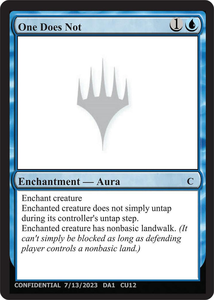 One Does Not [Unknown Event] Magic: The Gathering