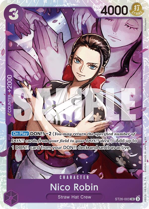 Nico Robin [Starter Deck: Purple/Black Monkey.D.Luffy] Bandai