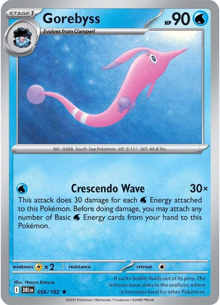 Gorebyss (056/182) [Scarlet & Violet: Destined Rivals] Pokémon