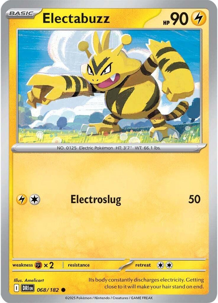 Electabuzz (068/182) [Scarlet & Violet: Destined Rivals] Pokémon
