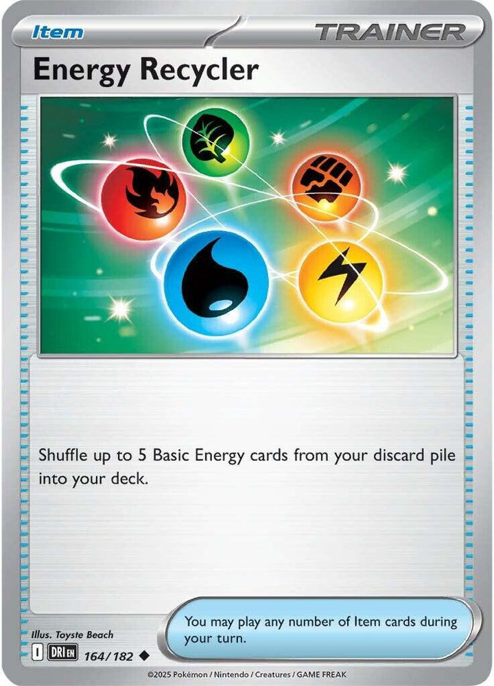 Energy Recycler (164/182) [Scarlet & Violet: Destined Rivals] Pokémon