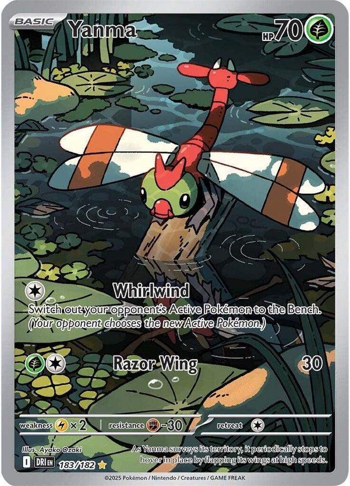 Yanma (183/182) [Scarlet & Violet: Destined Rivals] Pokémon