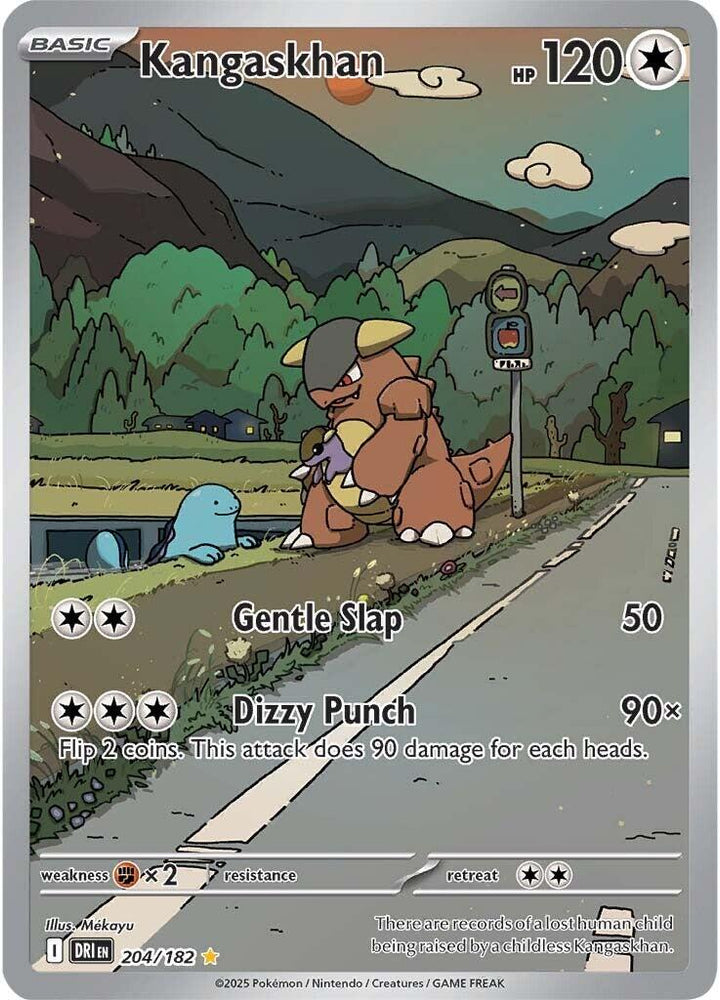 Kangaskhan (204/182) [Scarlet & Violet: Destined Rivals] Pokémon