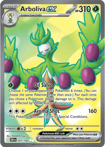 Arboliva ex (207/182) [Scarlet & Violet: Destined Rivals] Pokémon