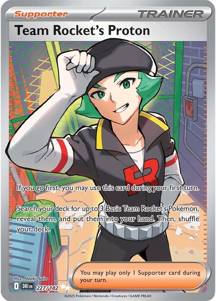 Team Rocket's Proton (227/182) [Scarlet & Violet: Destined Rivals] Pokémon