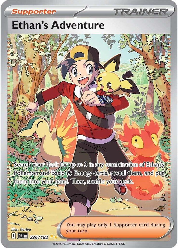 Ethan's Adventure (236/182) [Scarlet & Violet: Destined Rivals] Pokémon