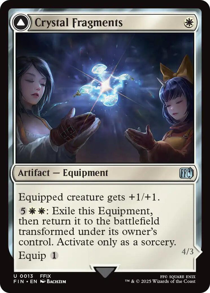 Crystal Fragments // Summon: Alexander [FINAL FANTASY] Magic: The Gathering