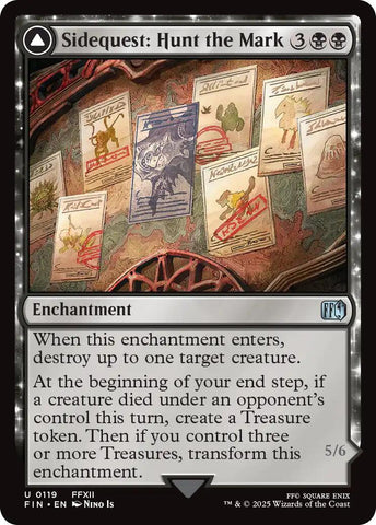 Sidequest: Hunt the Mark // Yiazmat, Ultimate Mark [FINAL FANTASY] Magic: The Gathering