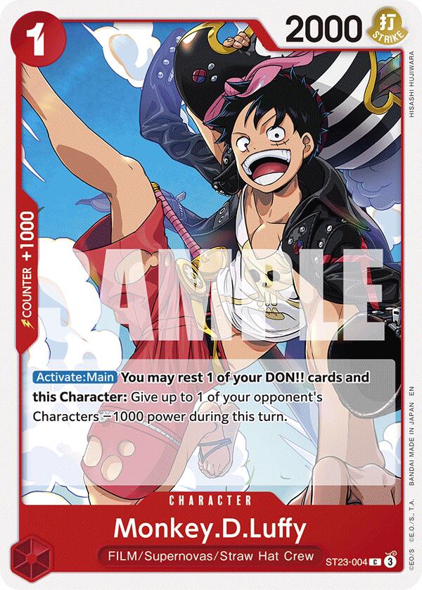 Monkey.D.Luffy [Starter Deck: Red Shanks] Bandai
