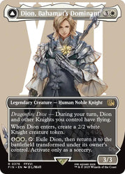 Dion, Bahamut's Dominant // Bahamut, Warden of Light (Borderless) [FINAL FANTASY] Magic: The Gathering