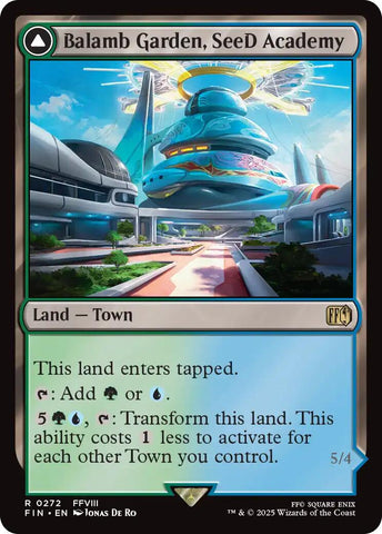 Balamb Garden, SeeD Academy // Balamb Garden, Airborne [FINAL FANTASY] Magic: The Gathering