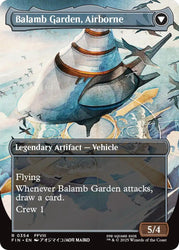 Balamb Garden, SeeD Academy // Balamb Garden, Airborne (Borderless) [FINAL FANTASY] Magic: The Gathering