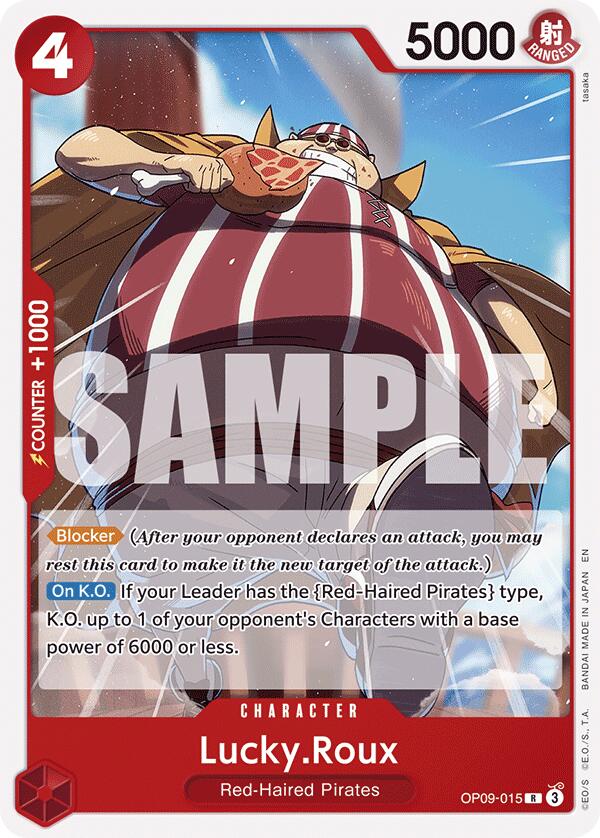 Lucky.Roux (Reprint) [Starter Deck: Red Shanks] Bandai