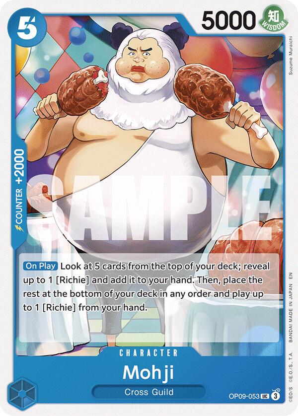 Mohji (Reprint) [Starter Deck: Blue Buggy] Bandai