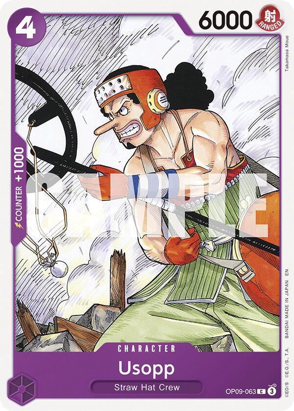 Usopp (Reprint) [Starter Deck: Purple/Black Monkey.D.Luffy] Bandai