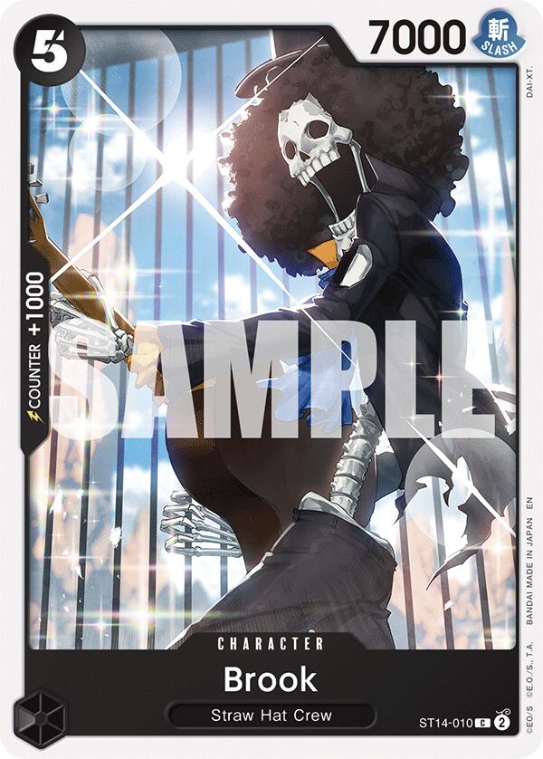 Brook (Reprint) [Starter Deck: Purple/Black Monkey.D.Luffy] Bandai