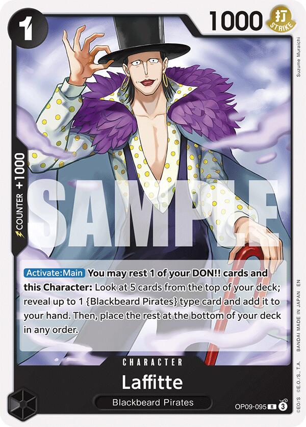 Laffitte (Reprint) [Starter Deck: Black Marshall.D.Teach] Bandai