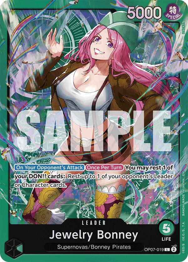 Jewelry Bonney [Starter Deck: GREEN Jewelry Bonney] Bandai