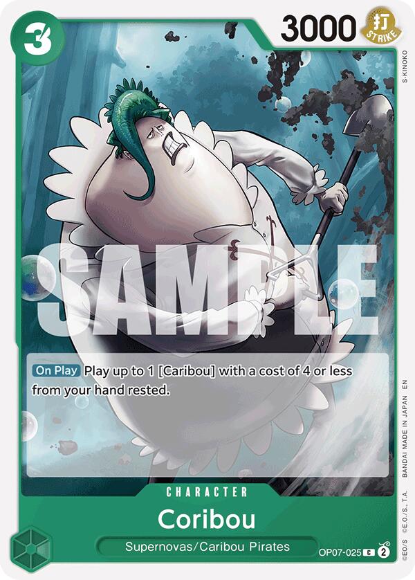 Coribou (Reprint) [Starter Deck: GREEN Jewelry Bonney] Bandai