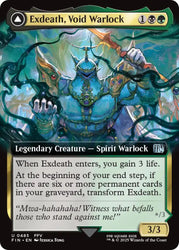 Exdeath, Void Warlock // Neo Exdeath, Dimension's End (Extended Art) [FINAL FANTASY] Magic: The Gathering