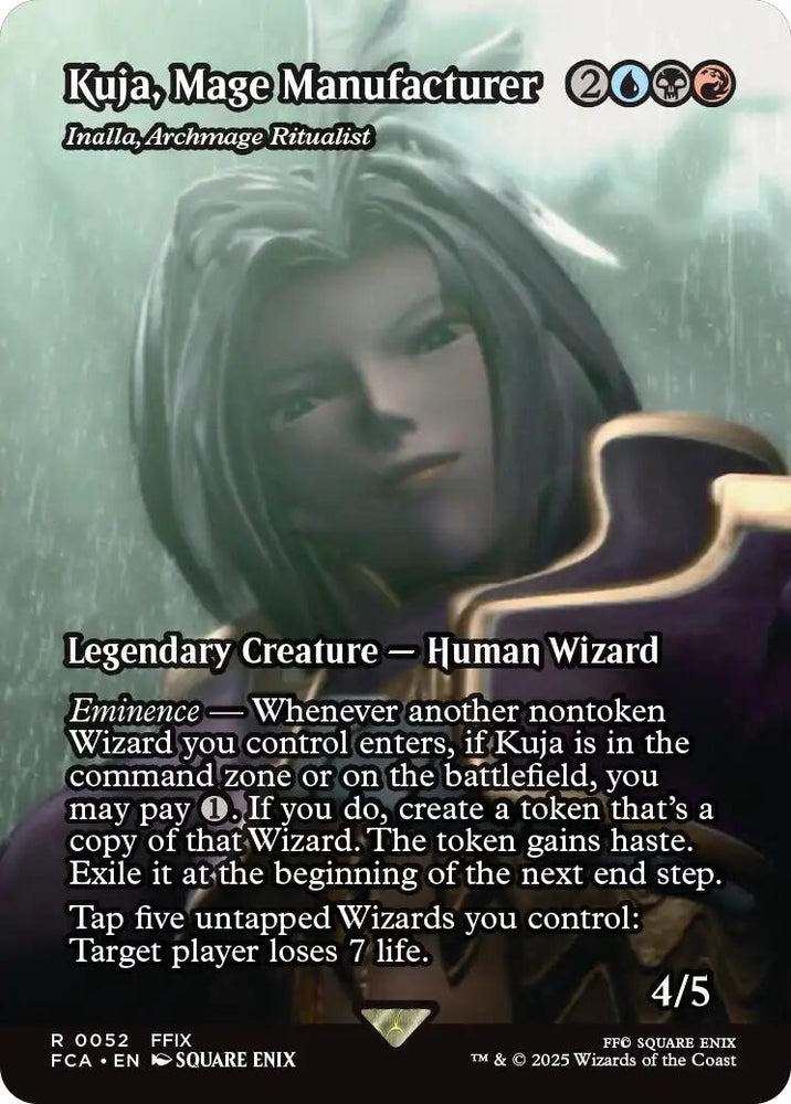 Kuja, Mage Manufacturer - Inalla, Archmage Ritualist (Showcase) [FINAL FANTASY : Through the Ages] Magic: The Gathering