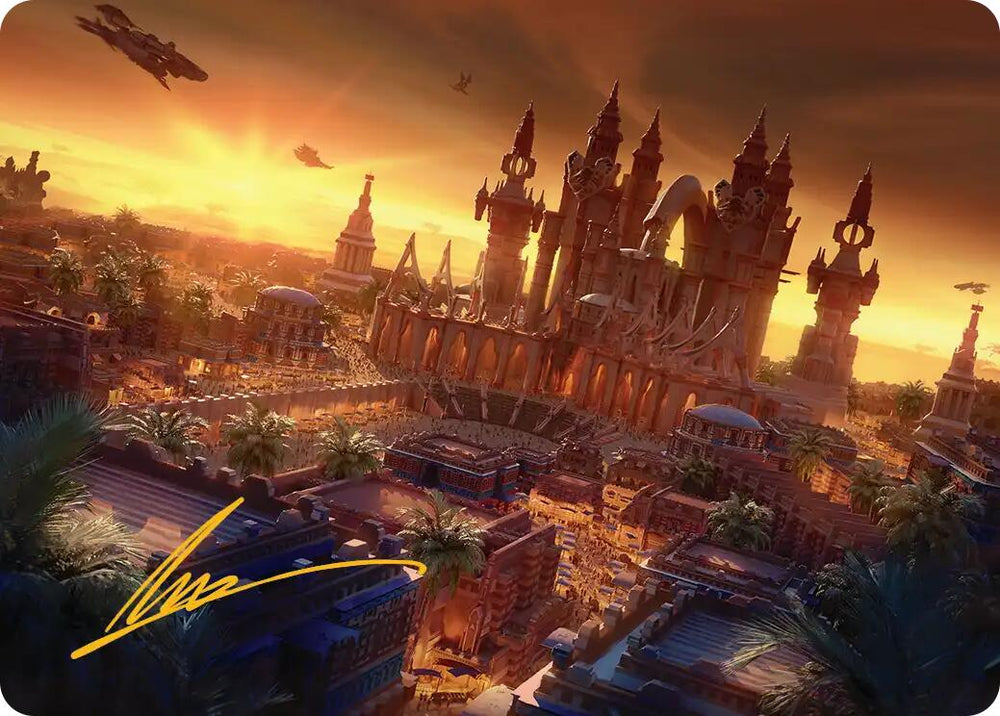 Rabanastre, Royal City Art Card (Gold-Stamped Signature) [FINAL FANTASY Art Series] Magic: The Gathering