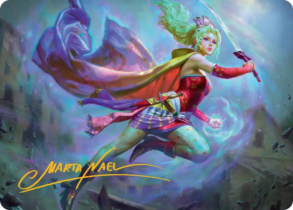 Terra, Herald of Hope Art Card (Gold-Stamped Signature) [FINAL FANTASY Art Series] Magic: The Gathering