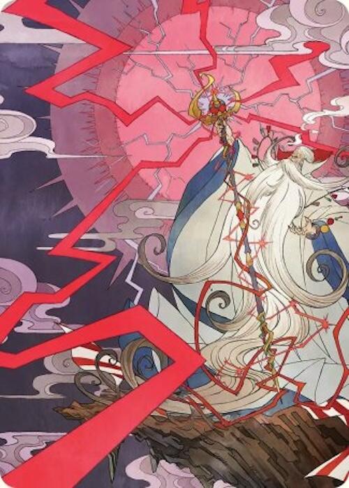 Summon: Esper Ramuh Art Card [FINAL FANTASY Art Series] Magic: The Gathering