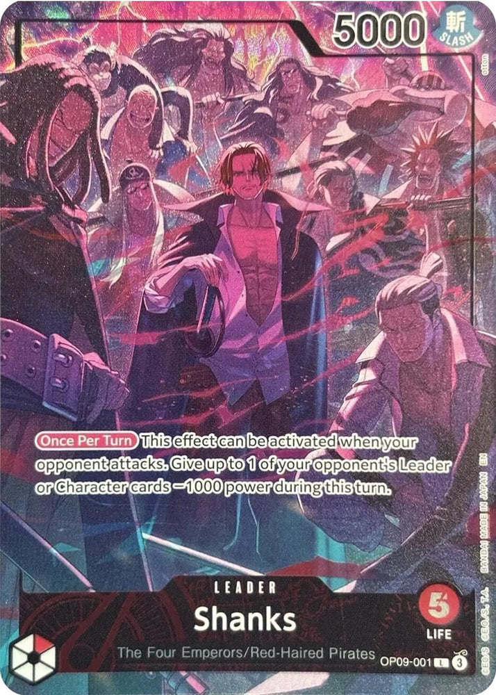 Shanks (English Version 2nd Anniversary Set) [One Piece Promotion Cards] Bandai