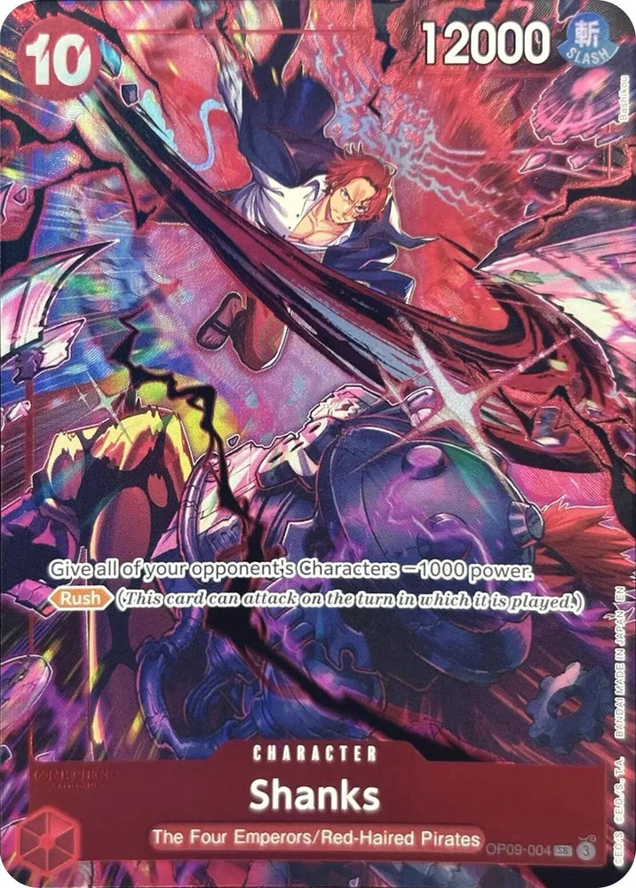 Shanks (English Version 2nd Anniversary Set) [One Piece Promotion Cards] Bandai