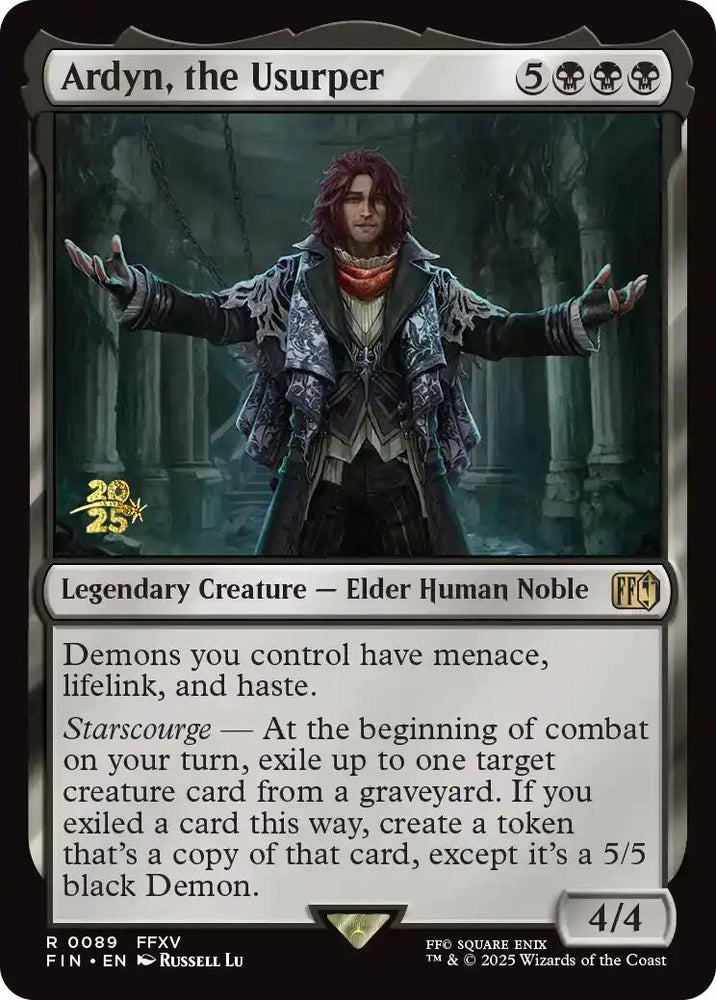 Ardyn, the Usurper [FINAL FANTASY Prerelease Promo] Magic: The Gathering