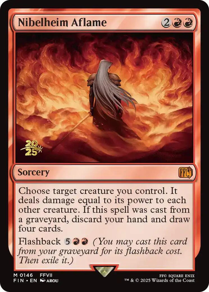 Nibelheim Aflame [FINAL FANTASY Prerelease Promo] Magic: The Gathering