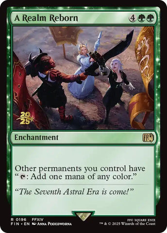 A Realm Reborn [FINAL FANTASY Prerelease Promo] Magic: The Gathering