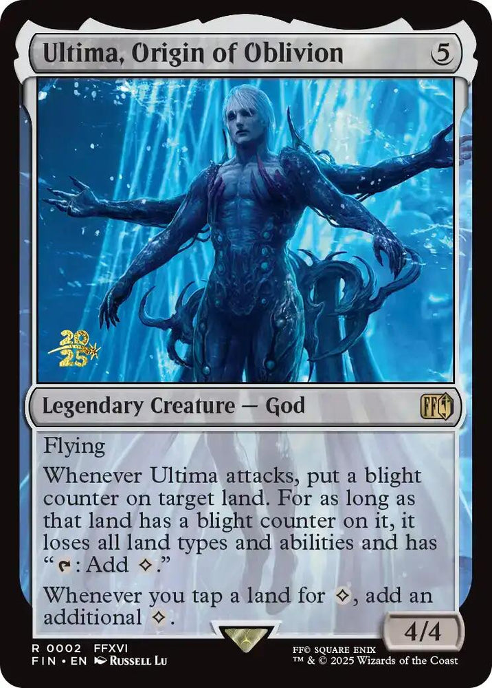 Ultima, Origin of Oblivion [FINAL FANTASY Prerelease Promo] Magic: The Gathering