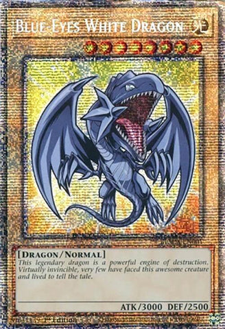 Blue-Eyes White Dragon (Starlight Rare) [BLMM-EN001] Starlight Rare Yu-Gi-Oh!