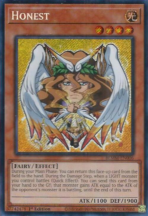 Honest [BLMM-EN006] Secret Rare Yu-Gi-Oh!