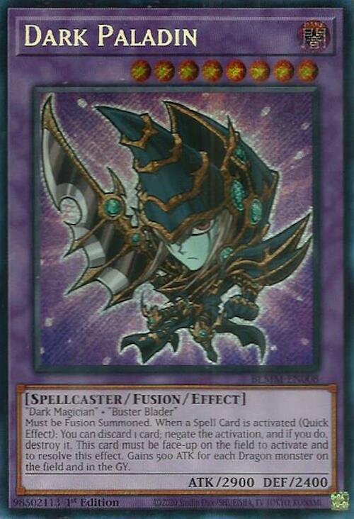 Dark Paladin [BLMM-EN008] Secret Rare Yu-Gi-Oh!