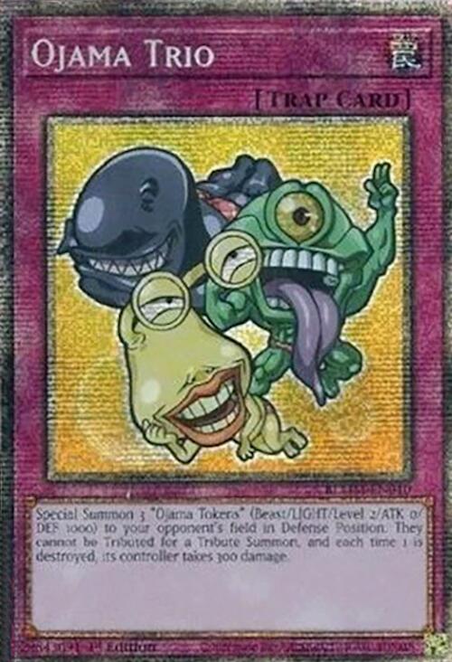 Ojama Trio (Starlight Rare) [BLMM-EN010] Starlight Rare Yu-Gi-Oh!