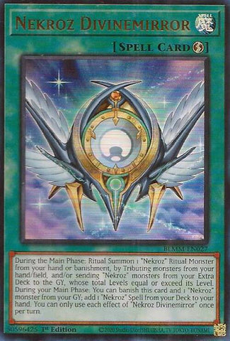 Nekroz Divinemirror [BLMM-EN027] Ultra Rare Yu-Gi-Oh!