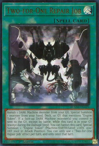 Two-for-One Repair Job [BLMM-EN029] Ultra Rare Yu-Gi-Oh!