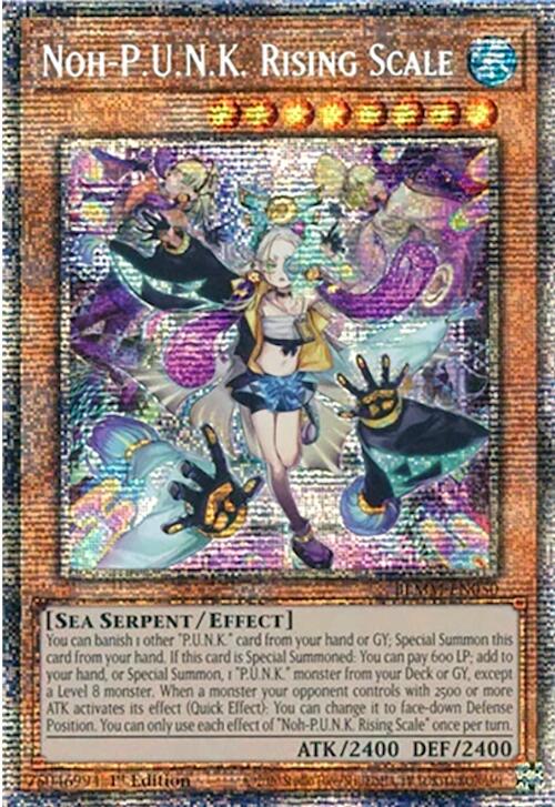 Noh-P.U.N.K. Rising Scale (Starlight Rare) [BLMM-EN050] Starlight Rare Yu-Gi-Oh!