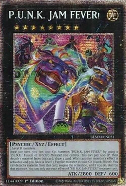 P.U.N.K. JAM FEVER! (Starlight Rare) [BLMM-EN051] Starlight Rare Yu-Gi-Oh!