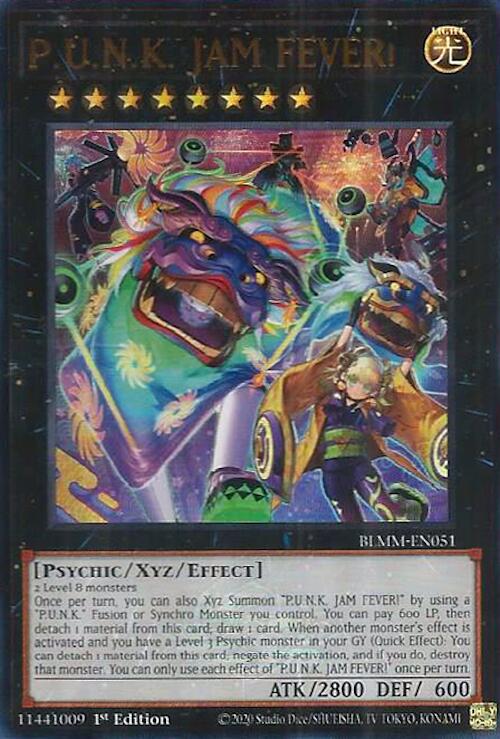 P.U.N.K. JAM FEVER! [BLMM-EN051] Ultra Rare Yu-Gi-Oh!