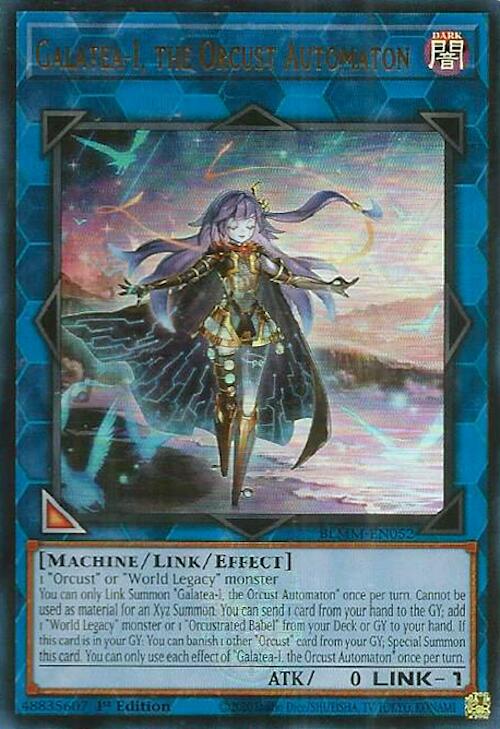 Galatea-I, the Orcust Automaton [BLMM-EN052] Ultra Rare Yu-Gi-Oh!