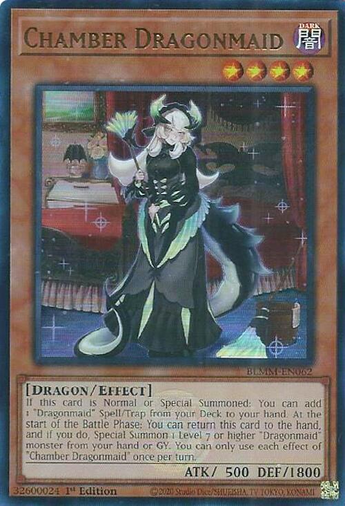Chamber Dragonmaid [BLMM-EN062] Ultra Rare Yu-Gi-Oh!