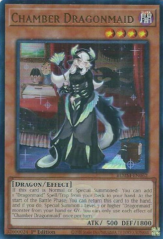 Chamber Dragonmaid [BLMM-EN062] Ultra Rare Yu-Gi-Oh!
