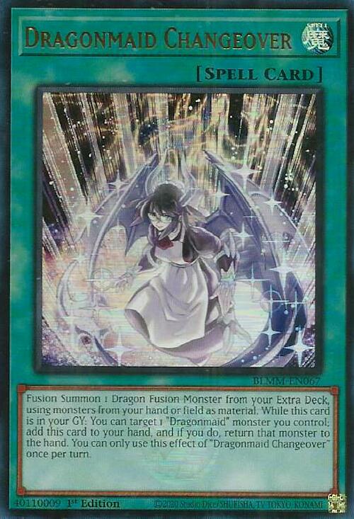 Dragonmaid Changeover [BLMM-EN067] Ultra Rare Yu-Gi-Oh!