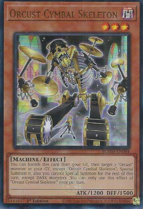 Orcust Cymbal Skeleton [BLMM-EN084] Ultra Rare Yu-Gi-Oh!
